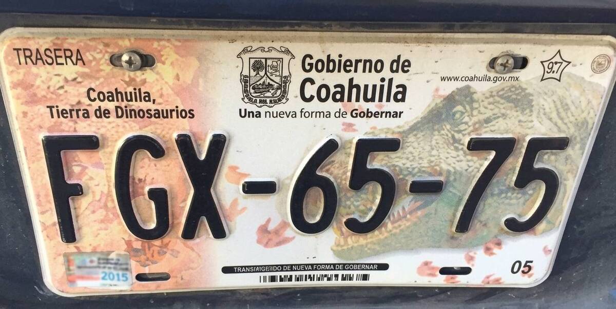 Las placas de dinosaurios marcaron una era en Coahuila y revelaron el pasado prehistórico del estado.