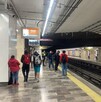 Usuarios del Metro de la Ciudad de México.
