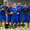 Jugadores de Tigres entrenando previo al partido de vuelta de los Cuartos de Final ante Chivas en el Clausura 2026.