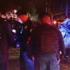 Auto volcado en Lomas de Sotelo, dejando una mujer muerta.