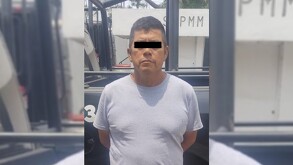 Un hombre presuntamente relacionado con el feminicidio de su pareja en San Nicolás fue detenido por policías de Monterrey.