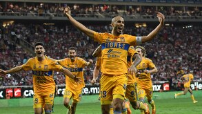Tigres en la final del Clausura 2023 ante Chivas.