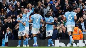 Manchester City derrotó 3-0 a Brentford en la jornada 36 de la Premier League.