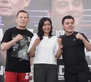 julio césar chavez y el travieso arce pelea con la peleadora de box la bonita sánchez