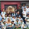 Niños beisbolistas pertenecientes a la Liga Regiomontana U9 visitaron las instalaciones de Multimedios Canal 6 y RG La Deportiva.