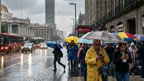 Se esperan fuertes lluvias del 10 al 14 de mayo en la Ciudad de México por un canal de baja presión, inestabilidad superior y el ingreso de aire húmedo