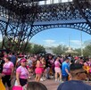Carrera Pink Barbie y participantes.