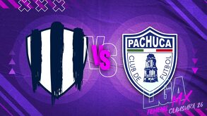 Rayadas y Pachuca se medirán en las semifinales de vuelta en el Gigante de Acero.