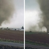 un tornado en campos de cuyoaco puebla