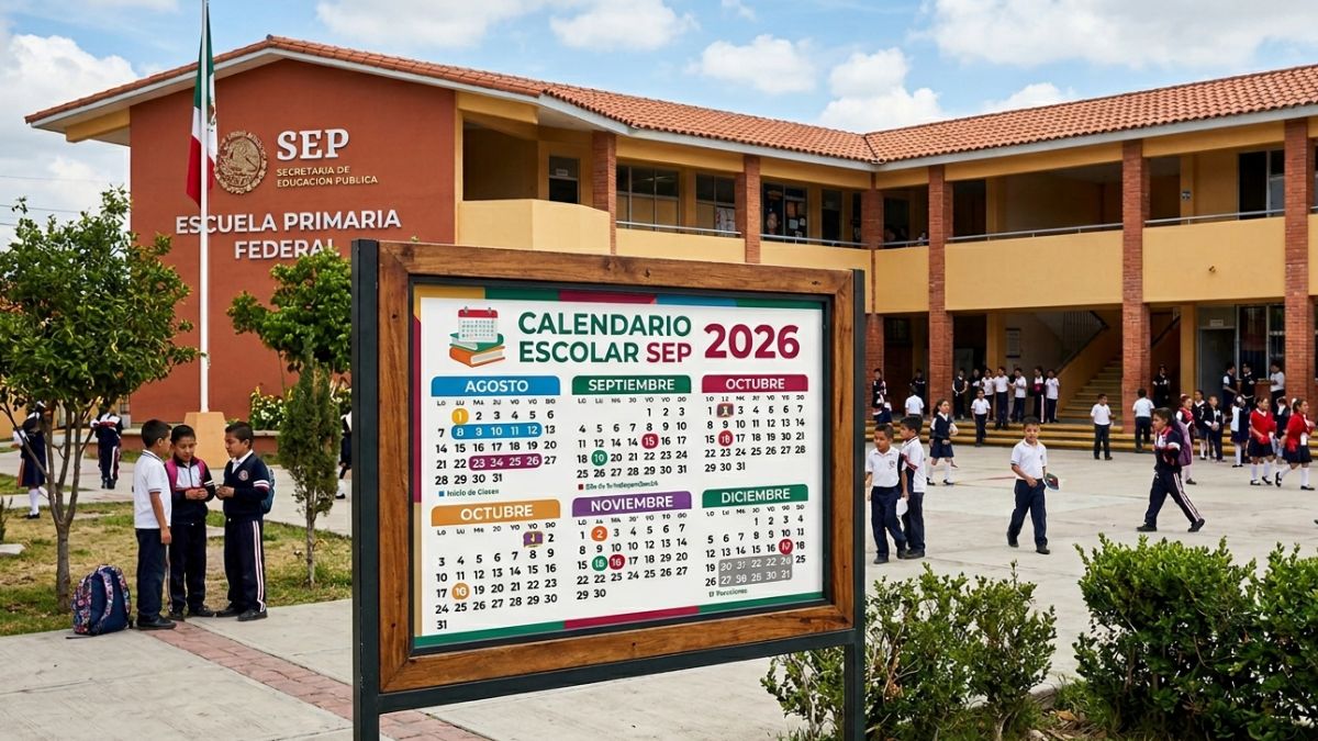 Calendario de la SEP 2026