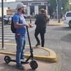 Usuario de patín eléctrico en Guadalajara