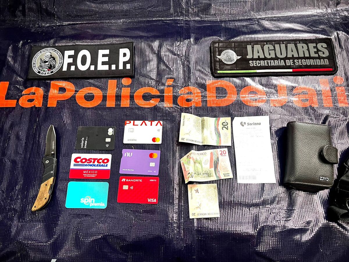 Diversos objetos incautados