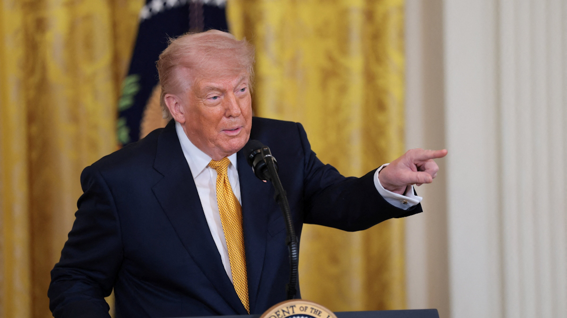 Donald Trump arremetió contra la Organización Mundial de la Salud cuando se le preguntó sobre los riesgos que plantea el Hantavirus.