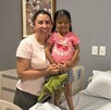Yoana Judeli, de 5 años, recibió un trasplante de hígado de su tía Ana. La menor está en terapia intensiva en Guadalajara.