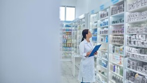 Farmacéutica en México.