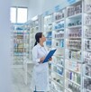 Farmacéutica en México.
