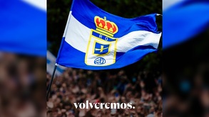 Real Oviedo se manifestó en sus redes sociales haciendo oficial el descenso del equipo a la Segunda División de España.