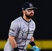 Jugador de Sultanes de Monterrey en el partido ante Acereros.
