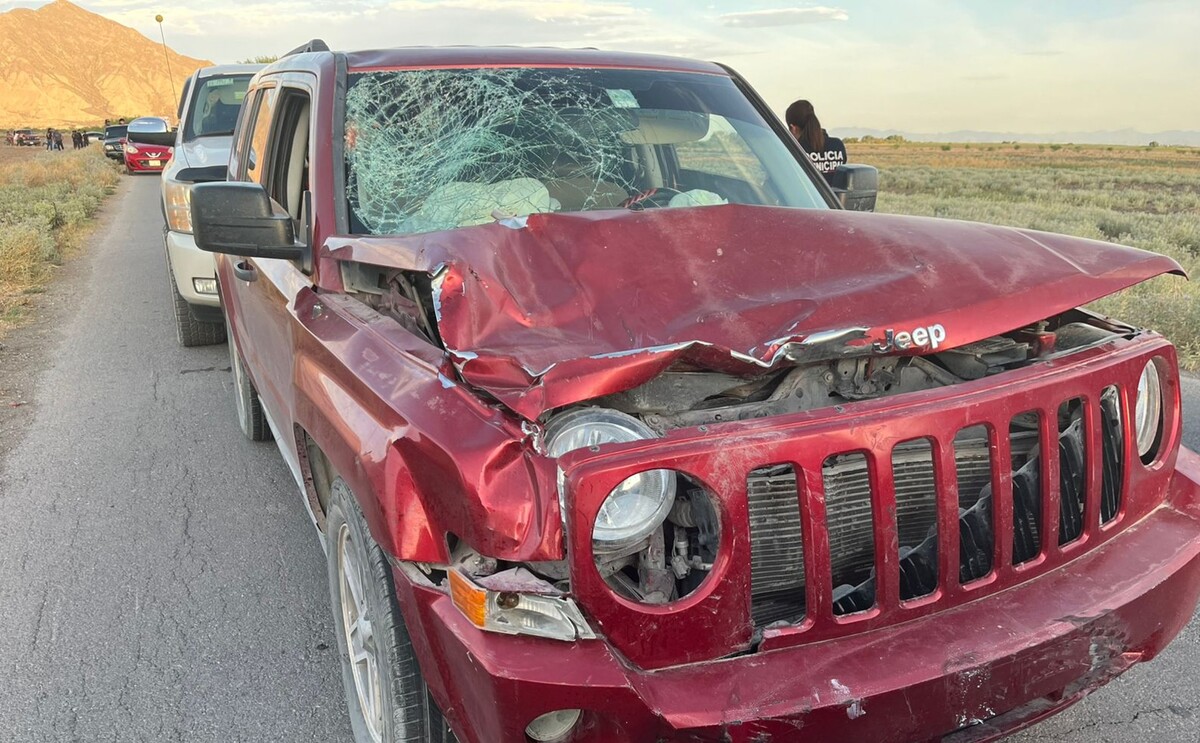 Camioneta involucrada en el accidente en el que murió un joven de 18 años en pleno Día de las Madres.