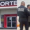 Mujer estafada a fuera de banco Banorte