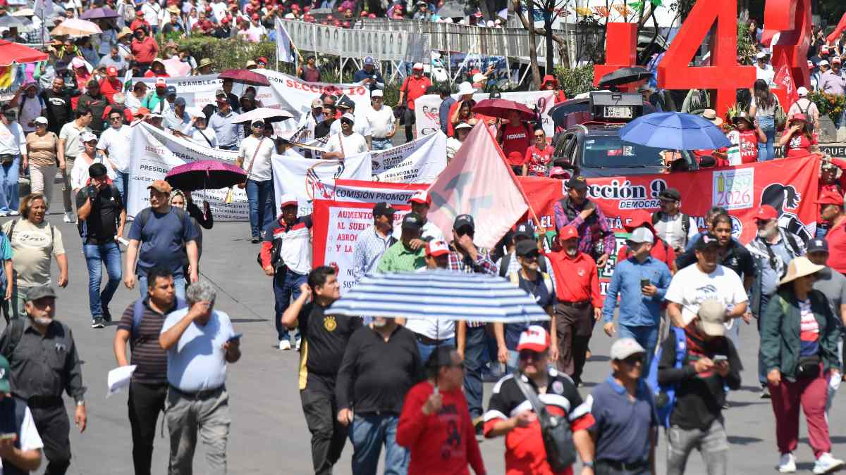La Coordinadora Nacional de los Trabajadores de la Educación (CNTE) marchará este viernes 15 de mayo.