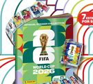 Álbum Panini del Mundial 2026 con sus respectivas estampas,