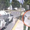 Perro atropellado Huejotzingo por un camión de gas.