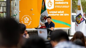 Samuel García presentó la modernización del Sistema Integral de Monitoreo Ambiental y anunció un nuevo C5 Ambiental en Nuevo León.