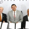 El gobernador de Puebla y el rector de la UDLAP en convenio para el programa de becas