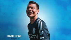 Hirving 'Chucky' Lozano con el San Diego FC.
