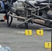 Moto tirada con casquillos
