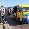 pasajeros del transporte público en puebla