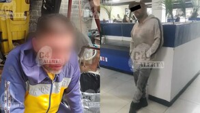Trabajadores de limpia golpean a un hombre tras chocarle su carro en Iztapalapa.