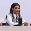 Clara Brugada ofreció una conferencia de prensa con Pablo Vázquez Camacho y Bertha Alcalde
