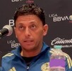 Ángel Villacampa en conferencia de prensa para la final de Rayadas vs América Femenil
