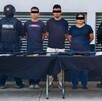 Cuatro presuntos generadores de violencia fueron detenidos con armas largas y drogas tras operativos en Monterrey.