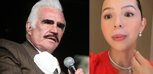 Vicente Fernández y Ángela Aguilar