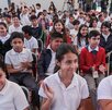 Niños felices en día de clases en Jalisco