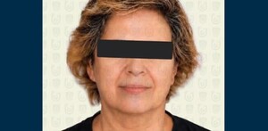 Erika María, suegra de Carolina Flores, exreina de belleza asesinada en Polanco.