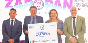 Presidente Municipal Juan José Frangie presentó ante ACES América la Candidatura de Zapopan como Capital Americana del Deporte 2027.