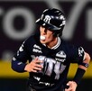 Jugador de Sultanes de Monterrey durante el partido ante Acereros.