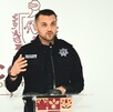 Rueda de prensa dirigida por el secretario de Seguridad en Colima