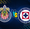 Los escudos del equipo de Chivas y Cruz Azul, quienes disputaran el partido de vuelta de la Semifinal del la Liga MX