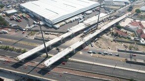Obras en el Circuito Exterior Mexiquense