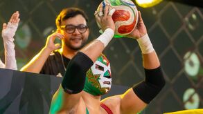 El Hijo de Dr. Wagner Jr. acudió al Final Four de la Kings League México