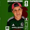 Imágenes similares al álbum del Mundial con el rostro de dos hombres desparecidos en Jalisco vistiendo la playera de la Selección Mexicana de fútbol