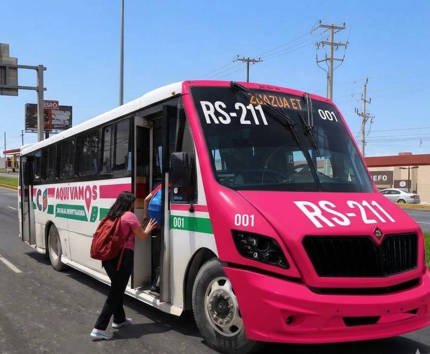 Conoce el recorrido, horarios y tarifas de la nueva ruta RS-211 en Saltillo que conectará puntos clave de la ciudad.
