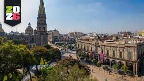 Imagen del Centro Histórico de Guadalajara, Jalisco.