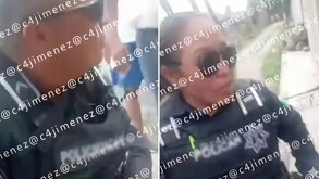 Policías que mataron a Alejandro en calles de Chimalhuacán.