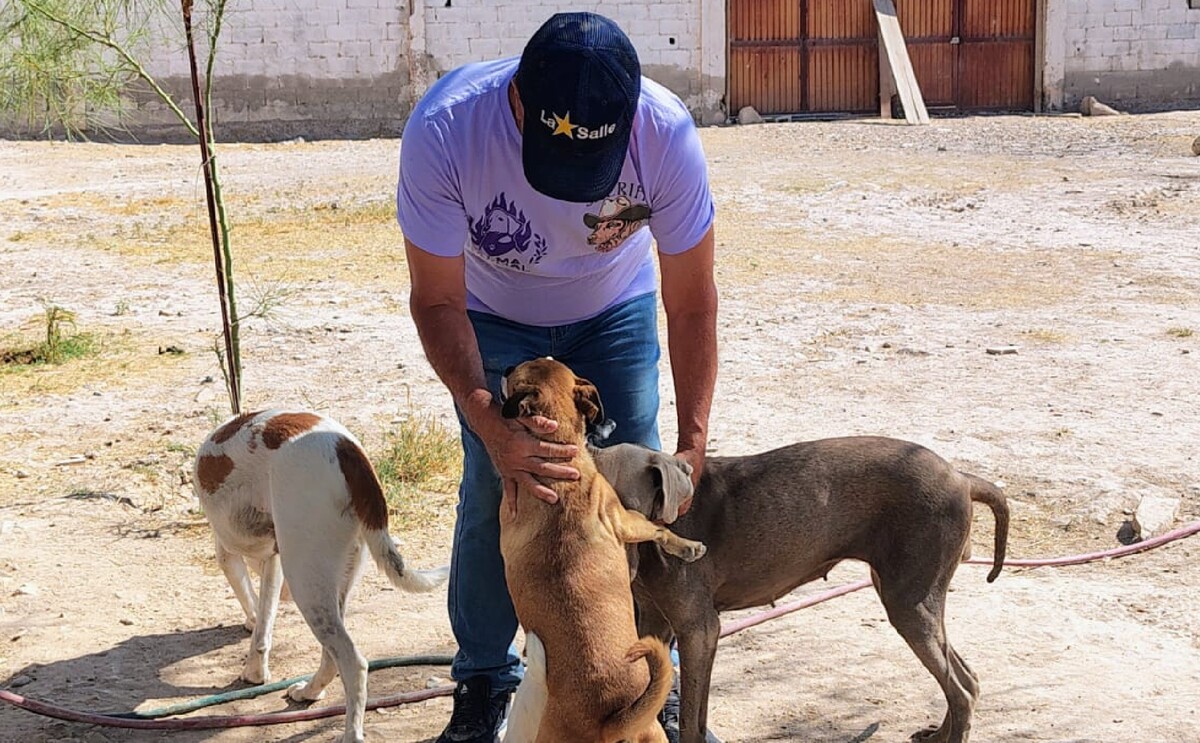 Encargada del Albergue Alma Animal, quienes organizan un evento para recaudar fondos para perritos rescatados.
